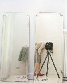 Artist and Model Reflected in a Mirror 1