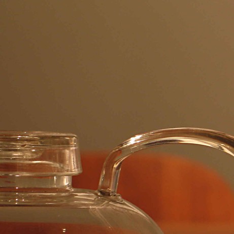 Kermit Berg: Teekanne (Teapot Jenaer Glass)