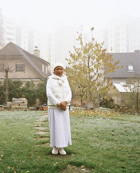 Jakob Ganslmeier: Nonne im Garten