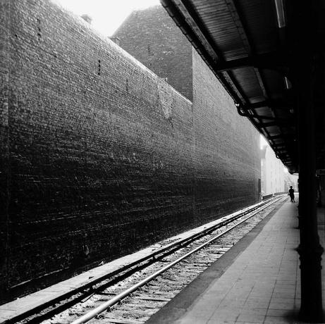 Rainer König: Berlin-Charlottenburg, S-Bahnhof Savignyplatz