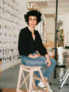 Ériver Hijano: Artist Ilit Azoulay in her studio, 2022 © Ériver Hijano 