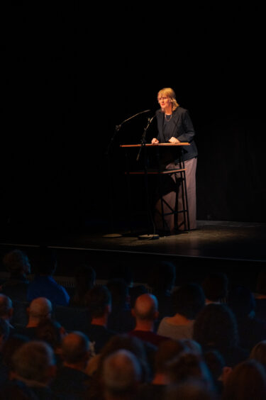 EMOP Opening, Berlin 2025. Maren Lübbke-Tidow, Künstlerische Leitung, Festivalzentrum EMOP Berlin c/o Akademie der Künste, 27.2.2025